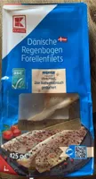 Dänische Regenbogenforellenfilets