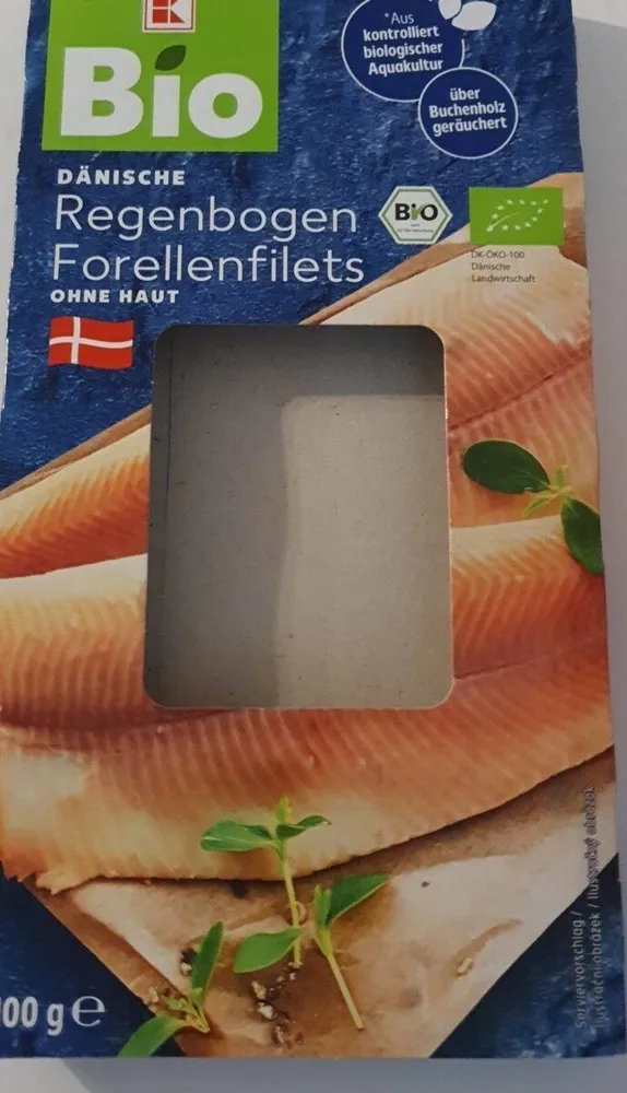 Bio Regenbogen forellenfilets