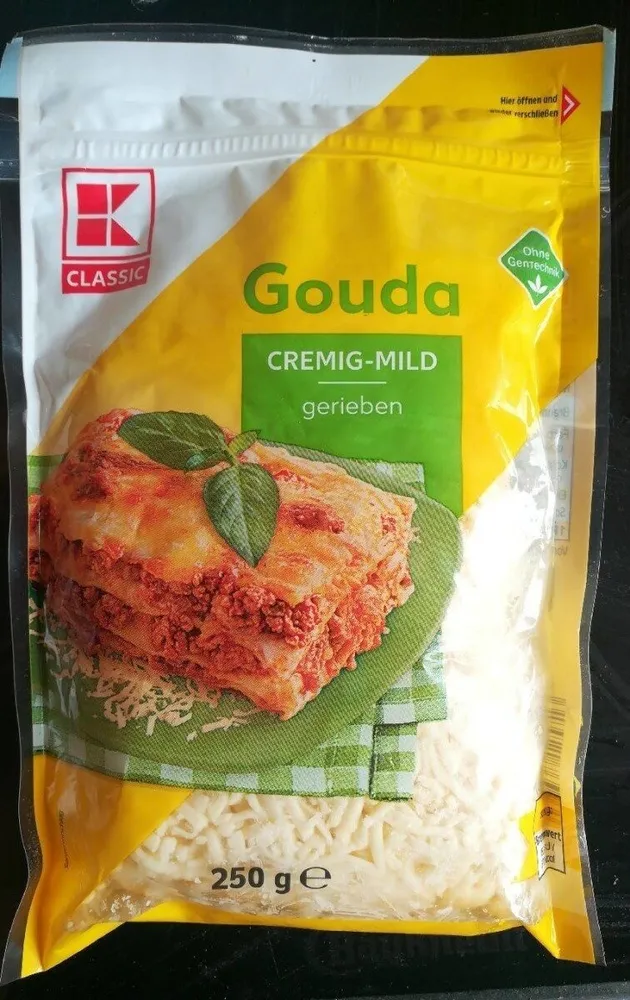 Gouda Cremig Mild gerieben
