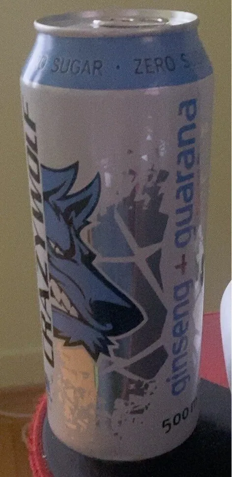 Crazy Wolf Ginseng + Guarana