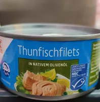 Thunfischfilets in Olivenöl
