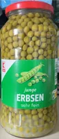 Junge Erbsen