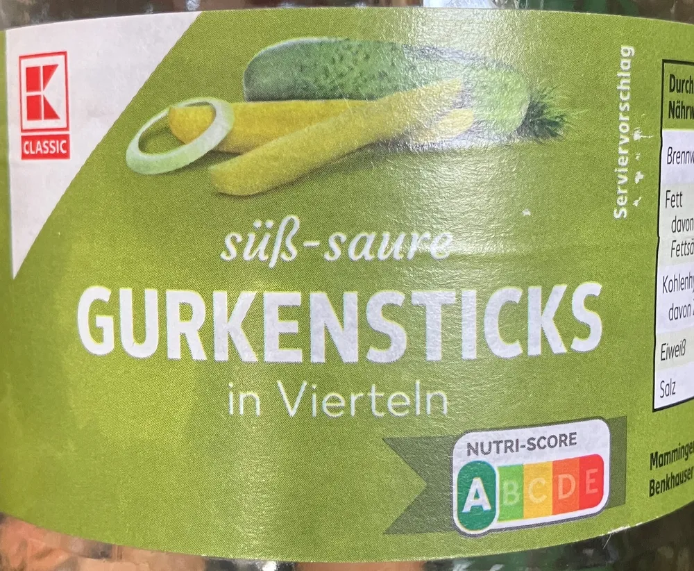 Gurkensticks