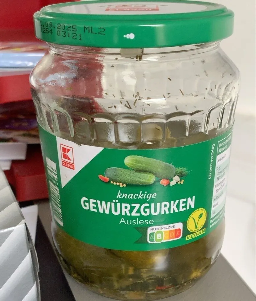 Gewürzgurken