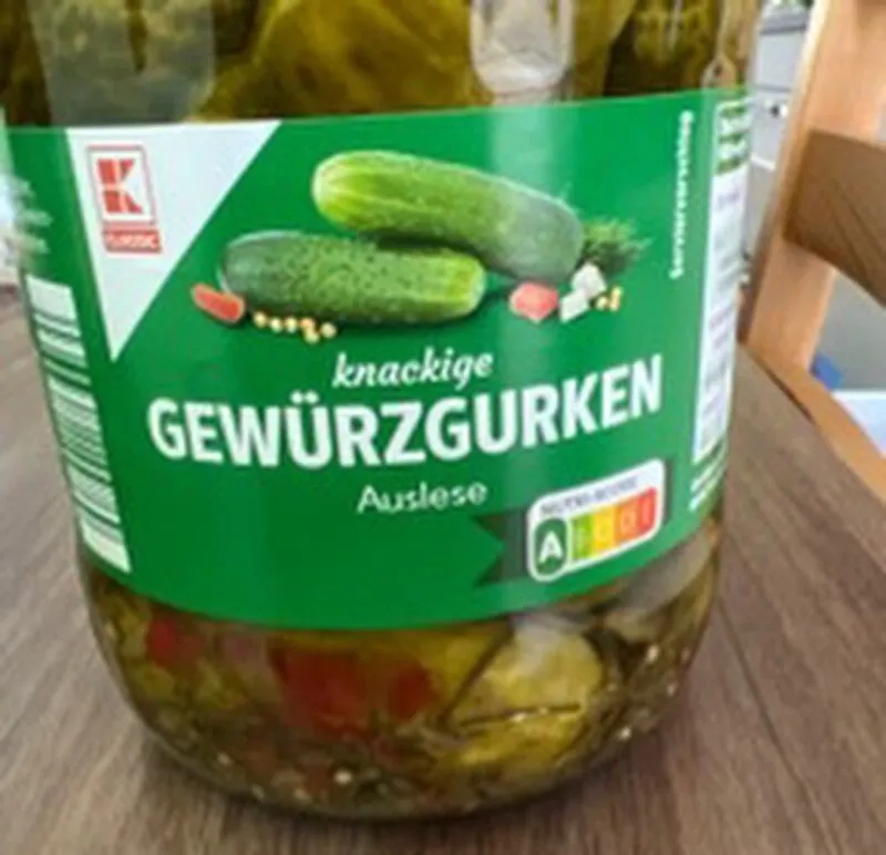 Gewürzgurken, Knackige/Kcl