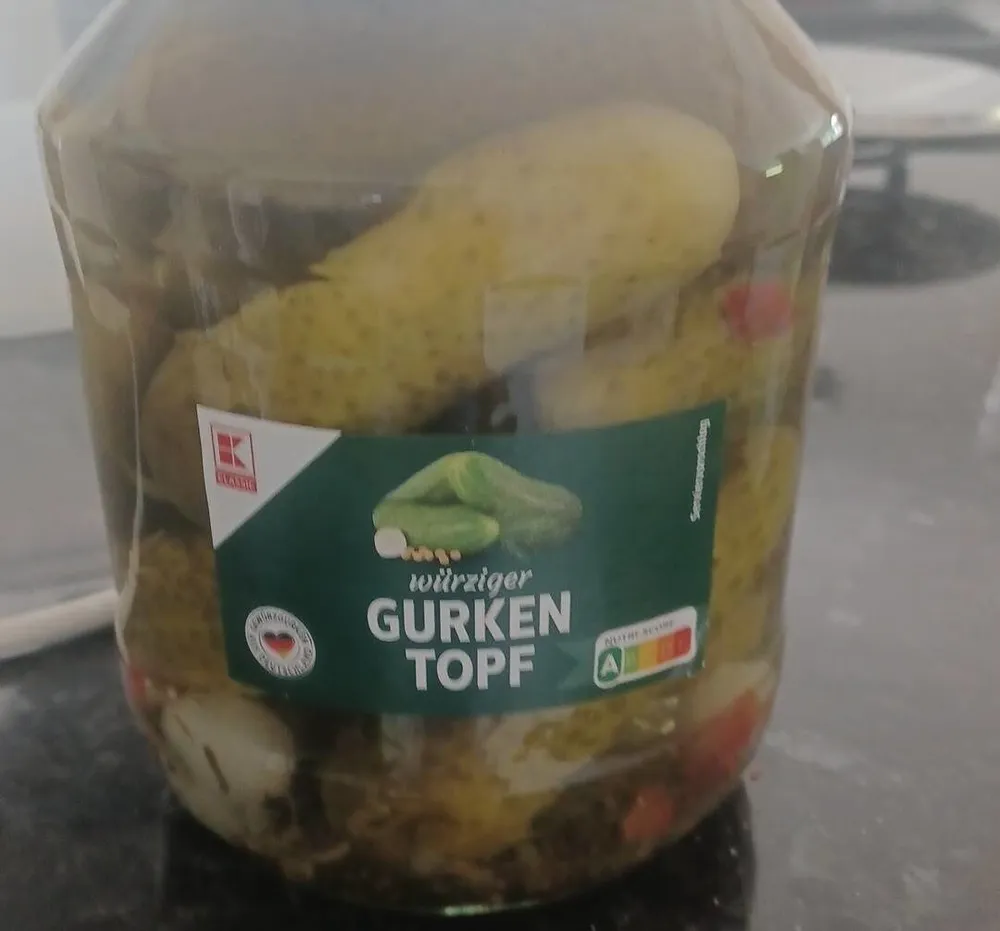 würziger GURKEN TOPF