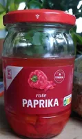 Paprika in Streifen