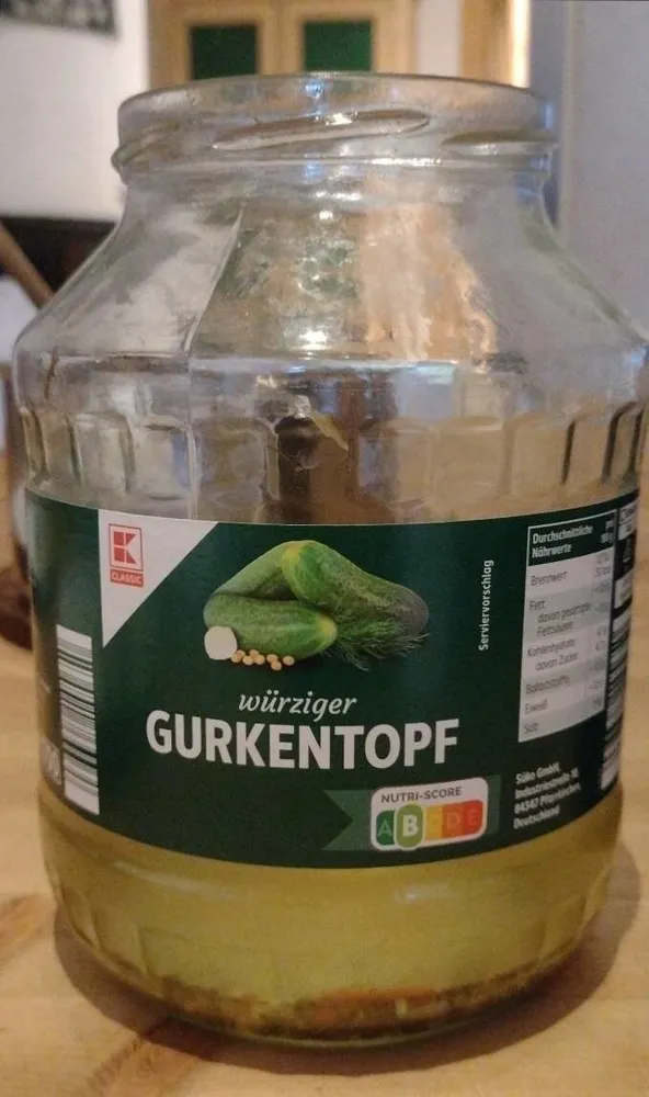 würziger Gurkentopf