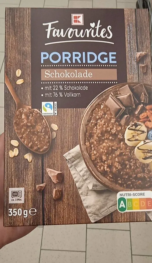 Porridge Schokolade
