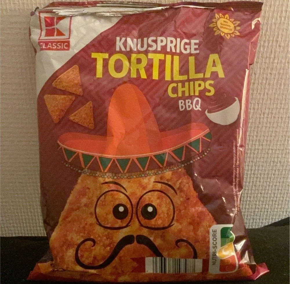 Tortilla chips bbq