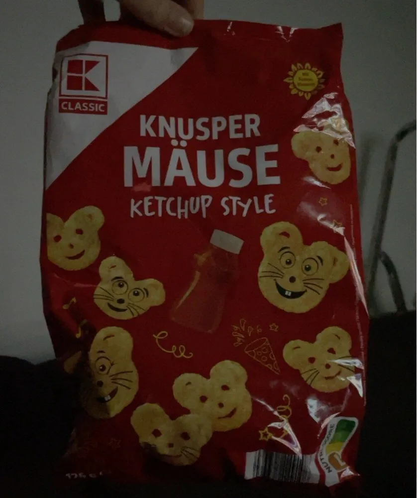 Knusper Mäuse Ketchup Style