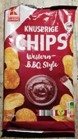 Knusprige Chips Western-BBQ Style