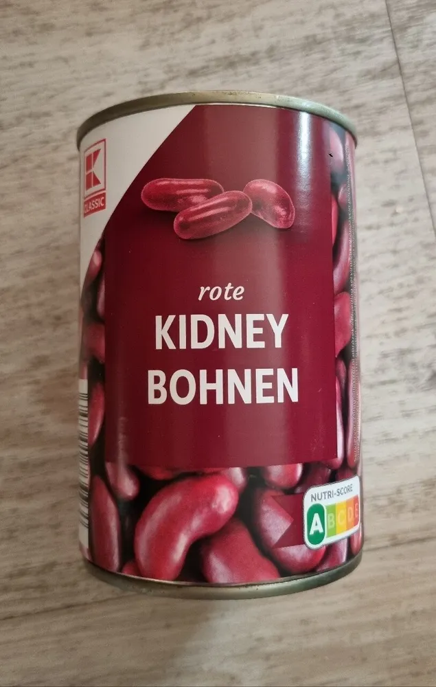 rote KIDNEY BOHNEN