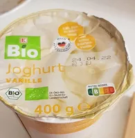 Bio Vanillejoghurg