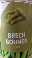 Brech Bohnen fein