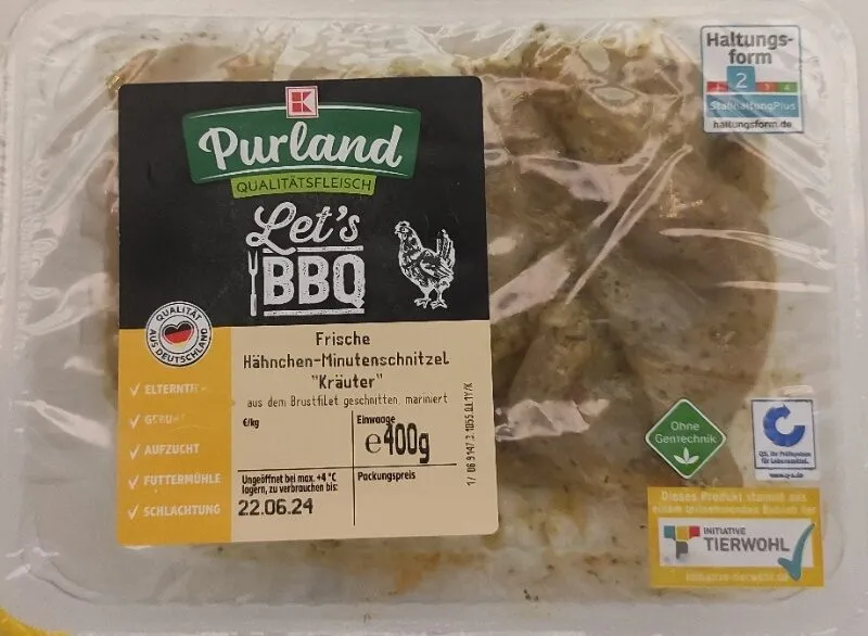 Hähnchen Minutenschnitzel Kräuter