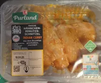 Hähnchen-Minuten-Schnitzel Indian Curry