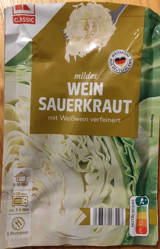 Wein Sauerkraut