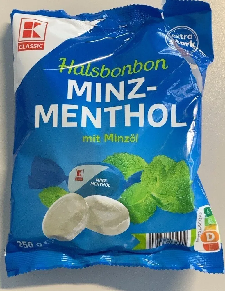 Halsbonbon Minz-Menthol