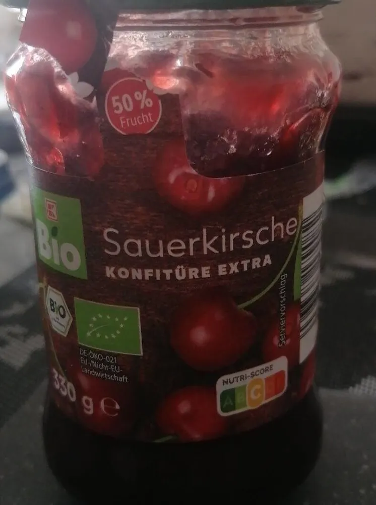 Sauerkirsche Konfitüre