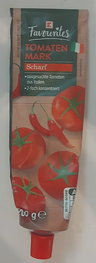 Tomatenmark Scharf 2-fach konzentriert