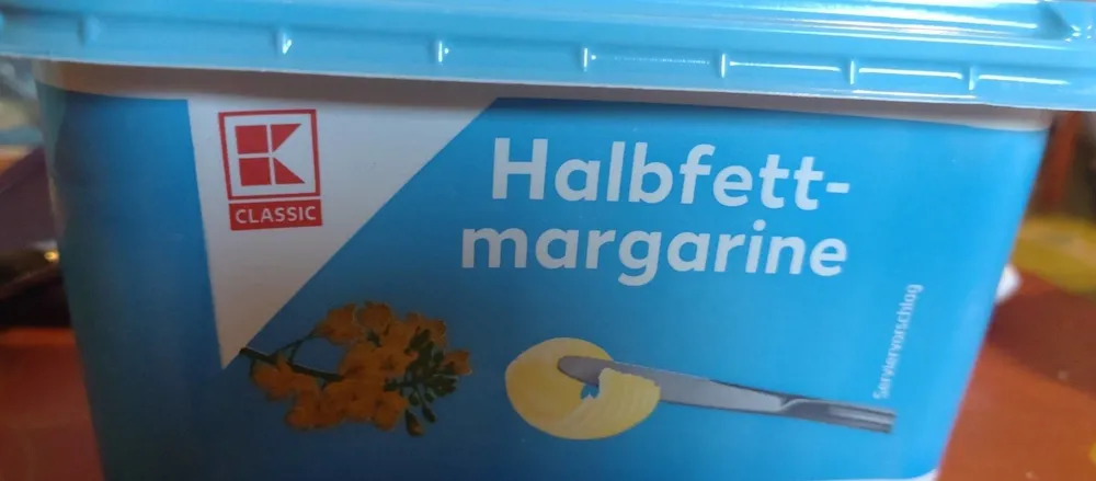 Halbfettmargarine