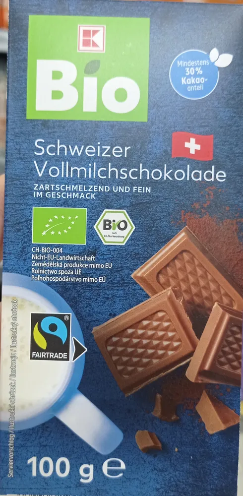 Vollmilchschokolade
