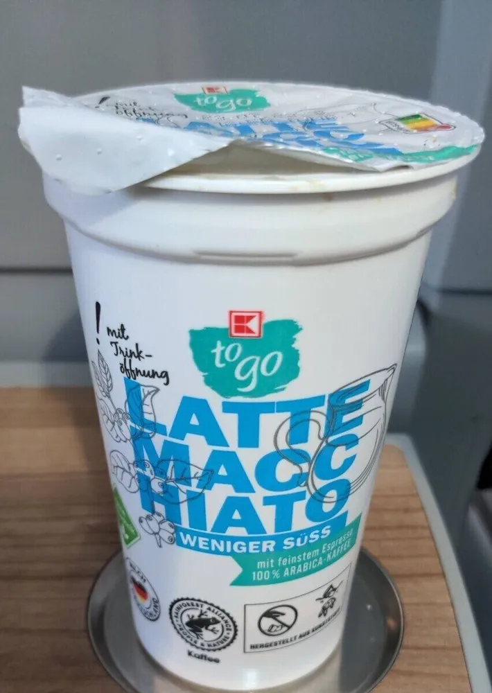 LATTE MACCHIATO WENIGER SÜSS
