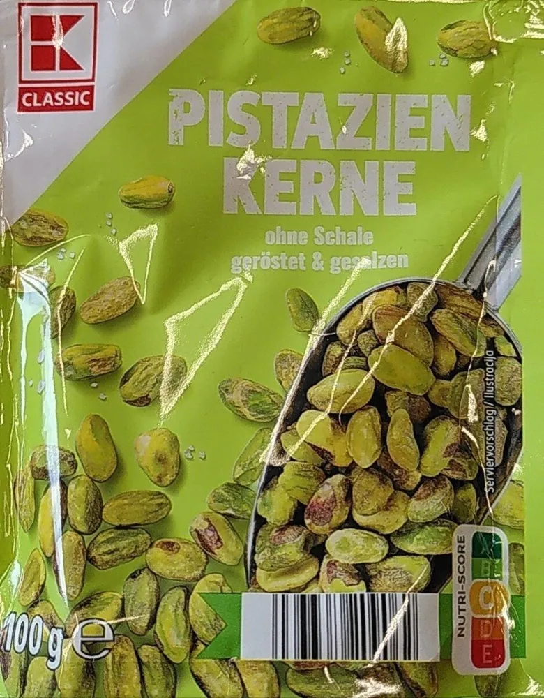 Pistazienkerne ohne Schale, geröstet & gesalzen