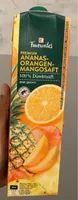 Ananas-Orange-Mangosaft