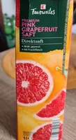 Premium pink grapefruit saft