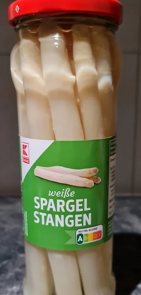 Spargel weiß 1 glas