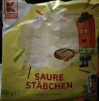Saure Stäbchen, extra sauer
