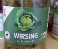 Wirsing grob gehackt