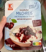 Milchreis mit Kirschen