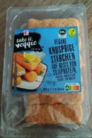 Vegane knusprige Stäbchen