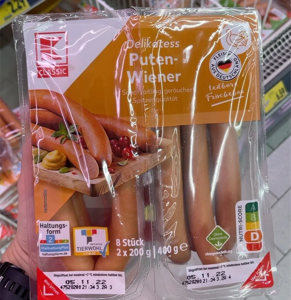 Delikatess Puten-Wiener