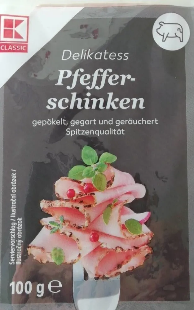 Delikatess Pfefferschinken