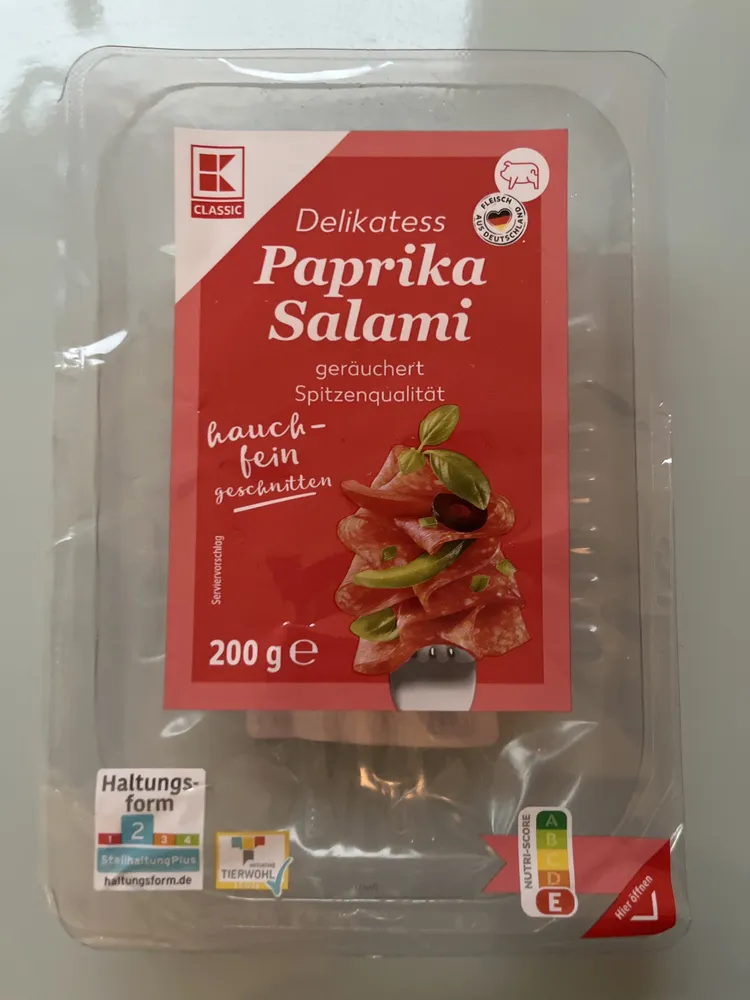Paprika-Salami