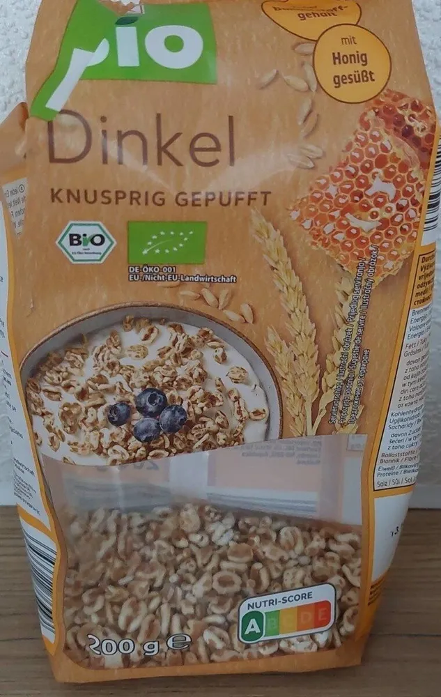 Dinkel gepufft