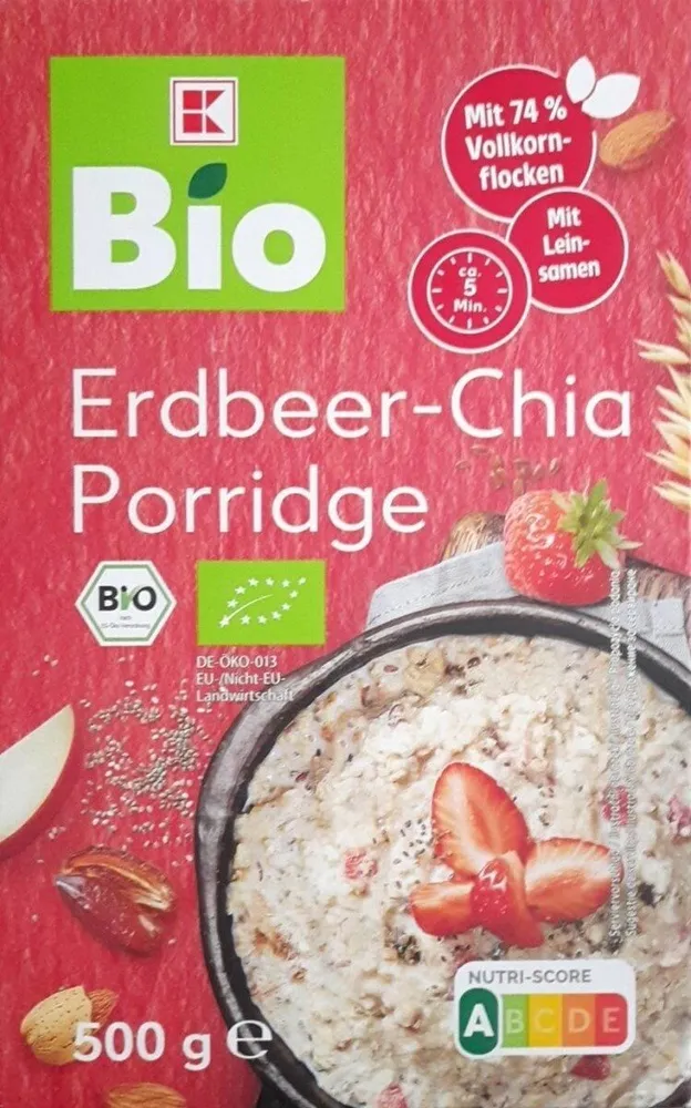 Erdbeer-Chia Porridge