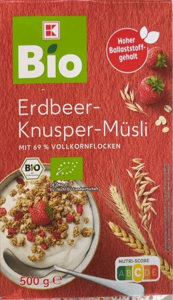 Erdbeer-Knusper-Müsli