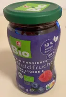 Fein passierte Waldfrucht