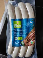 Bio Schweine Bratwurst