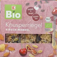 Knusperriegel Mandel-Kirsch