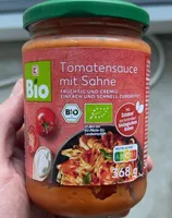 Tomatensauce mit Sahne