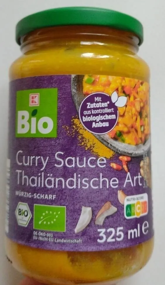 Curry Sauce thailändische Art