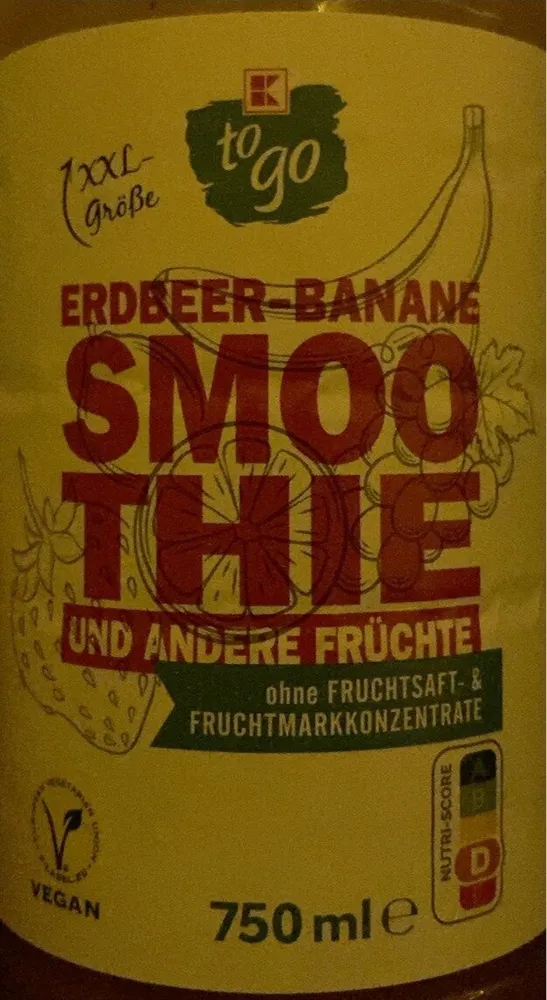 Erdbeer-Banane Smoothie