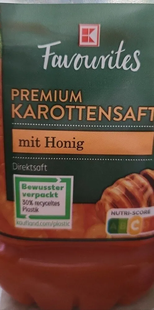 Karottensaft mit Honig