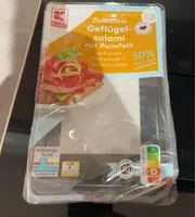 Geflügelsalami mit Palmfett